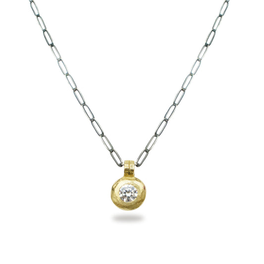 Aura Mixed Metal Necklace