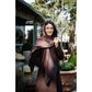 Iris Mink Cashmere Merino Handwoven Scarf