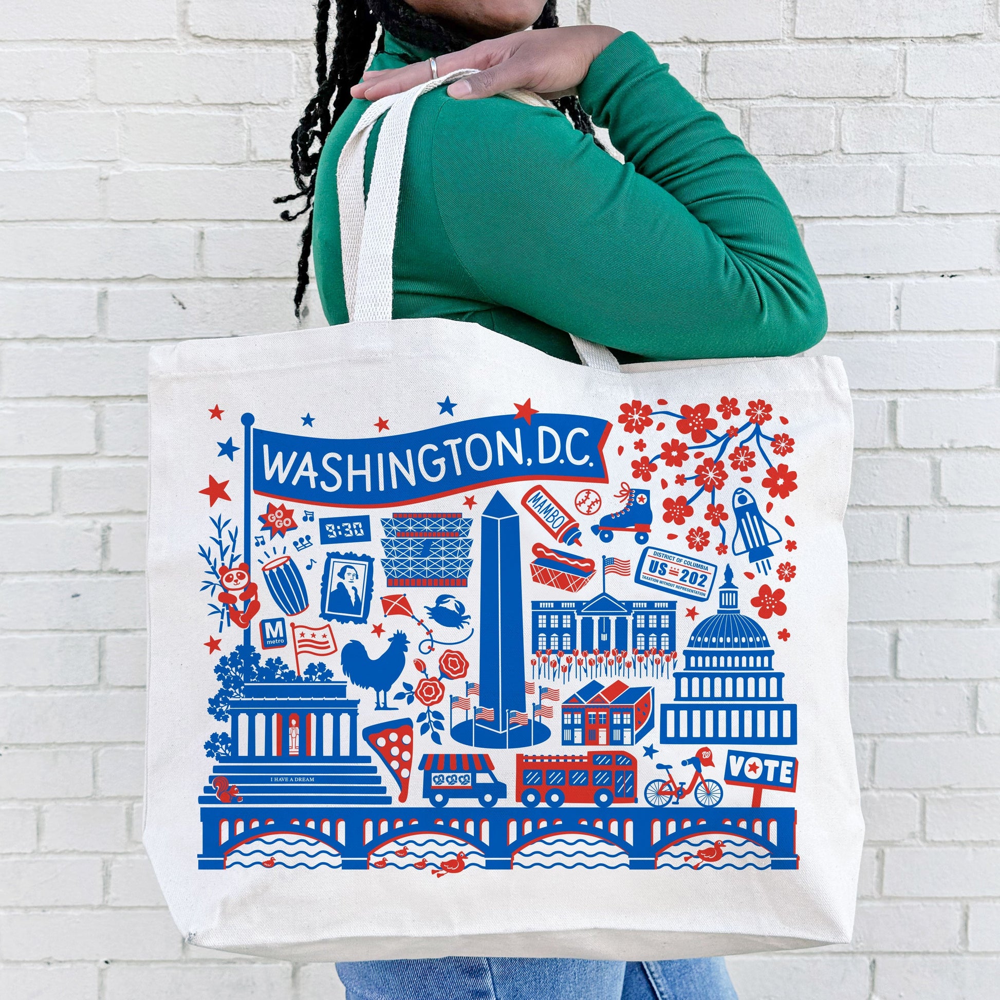 DC Landmarks Tote Bag