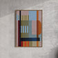 Woven Perspectives No. 01 — Geometric Abstract Art Print