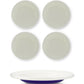 S/4 Enamel Dinner Bowl - Two Tone