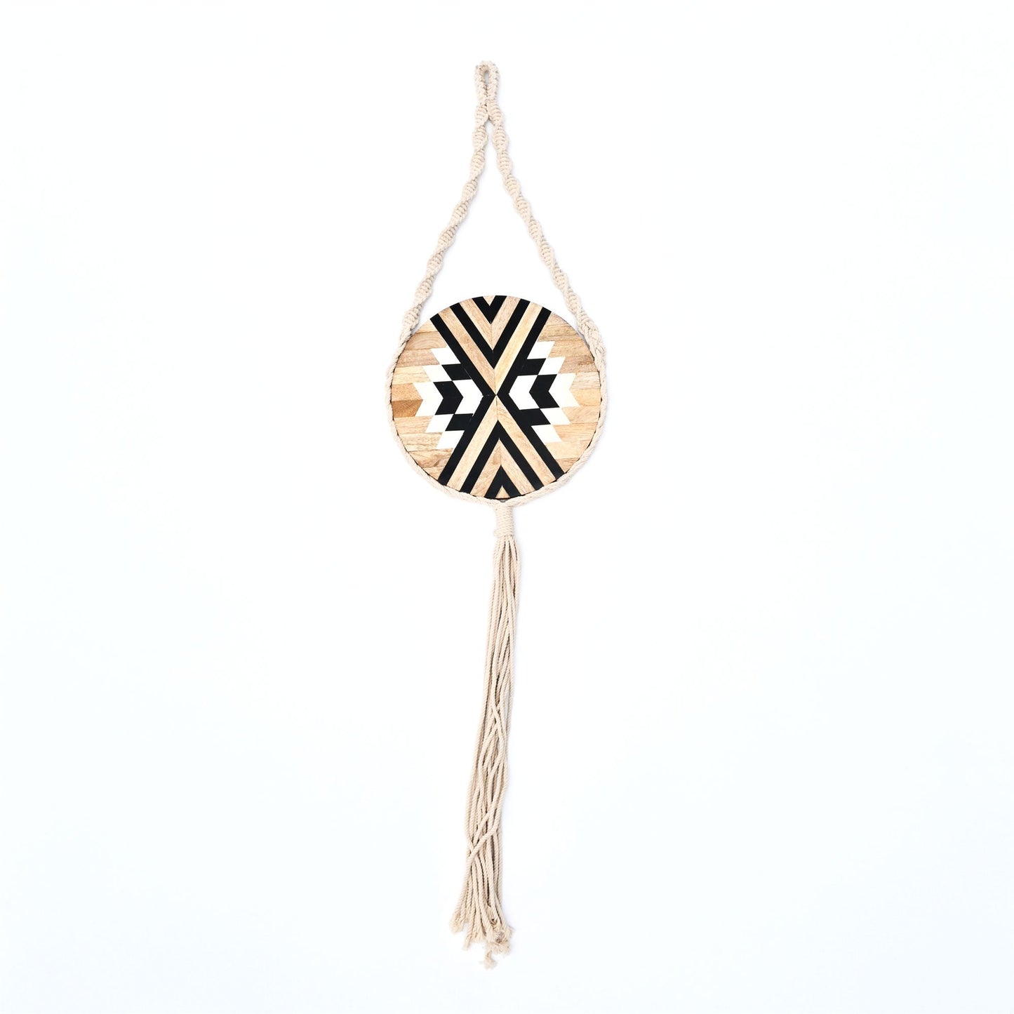 Wood & Rope Wall Hanging | Wood | Rustic Home Decor