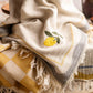 Lemon Hand-Stitched Towel Set