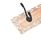 White Wash Wall Hook | Mango Wood |  Wooden Hook for Décor