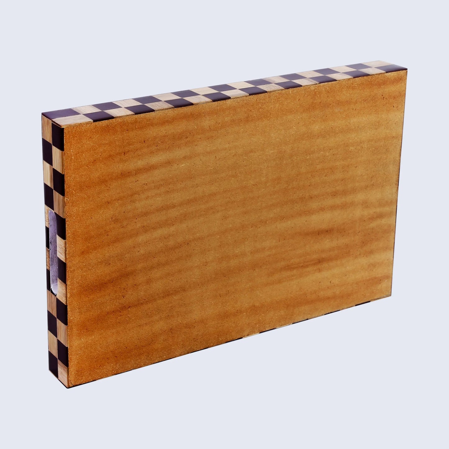 Decorative Trays Optique Bishop Pattern Wood & Resin Inlay Collection in 11x17