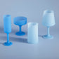 sky + kingfisher | stegg | silicone unbreakable highball glasses