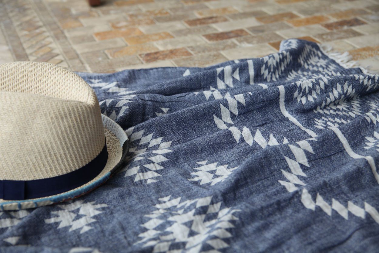 Olive&Linen Aztec Turkish Towel