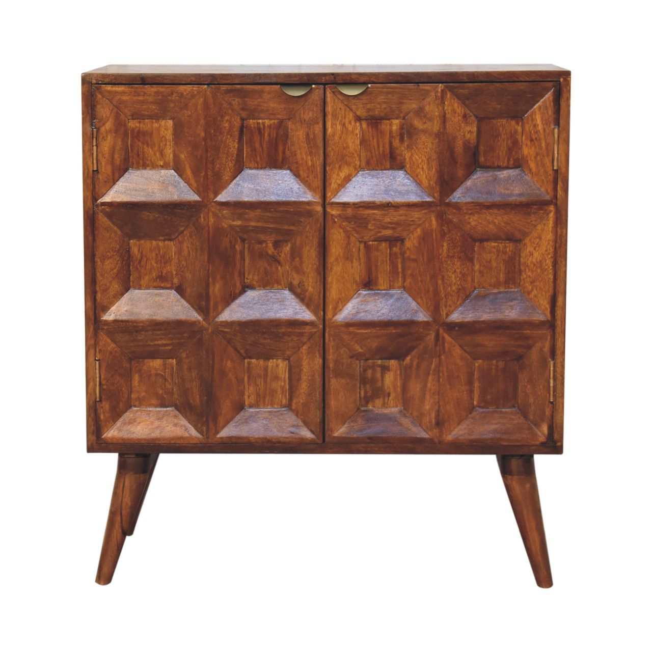 Solid Wood Quad Cabinet