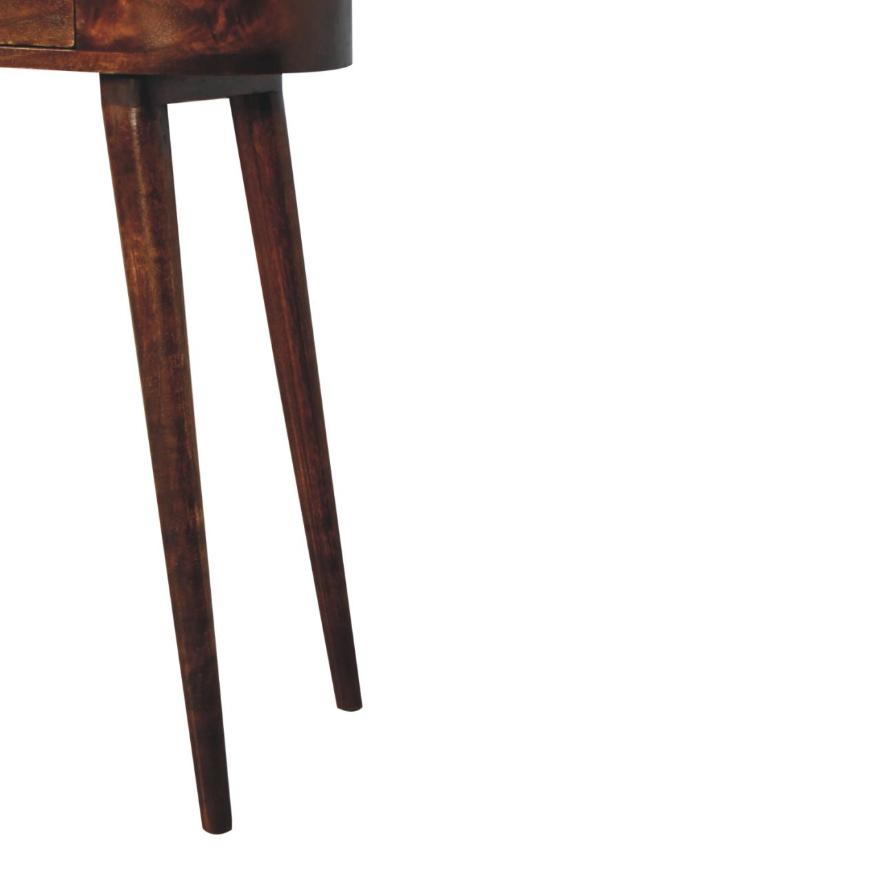 Solid Wood Mini Albion California Walnut Console