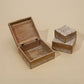 Decorative Nested Boxes Set of 3 | Hand Carved | Mango Wood