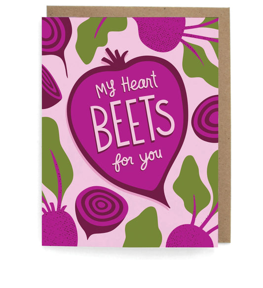 My Heart Beets for You Card