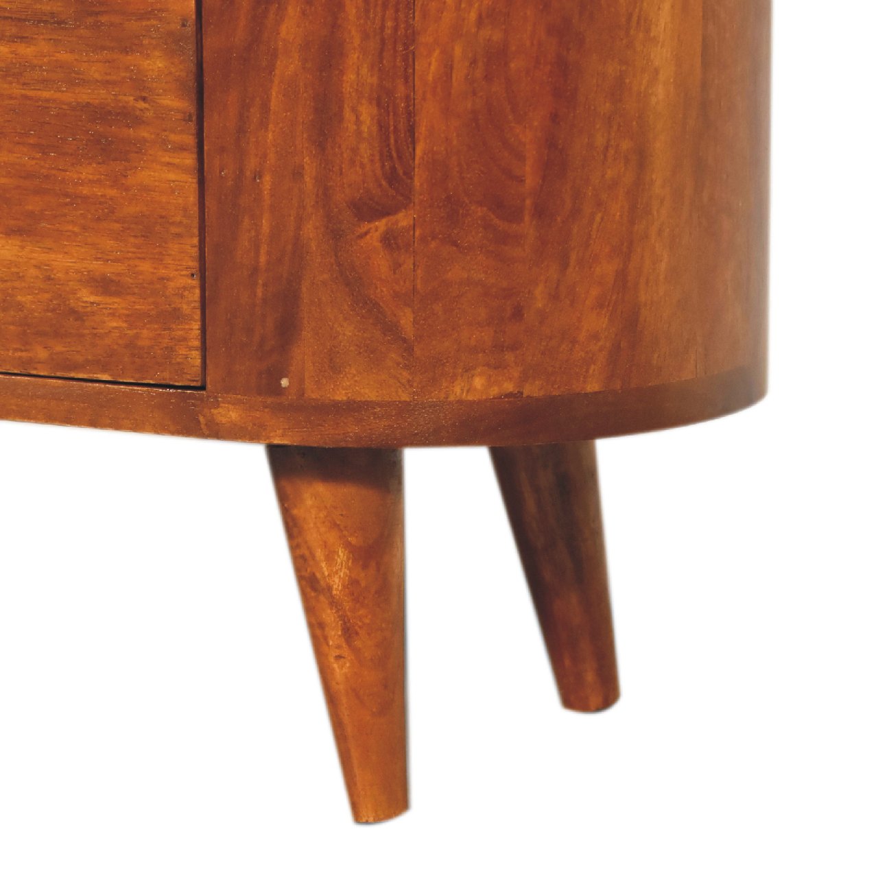 Solid Wood Mini Chestnut Cabinet