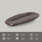 Shallow Organic Oval Platter Mini Set of 4