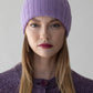 Ribbed Beanie - Iris