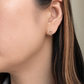14k yellow gold sun shower diamond studs