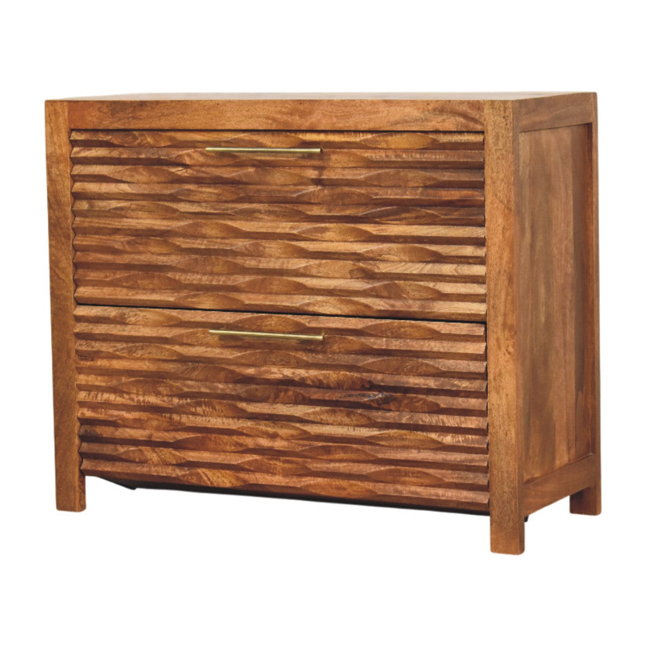 Artisan Furniture Solid Wood Amber Wavefront