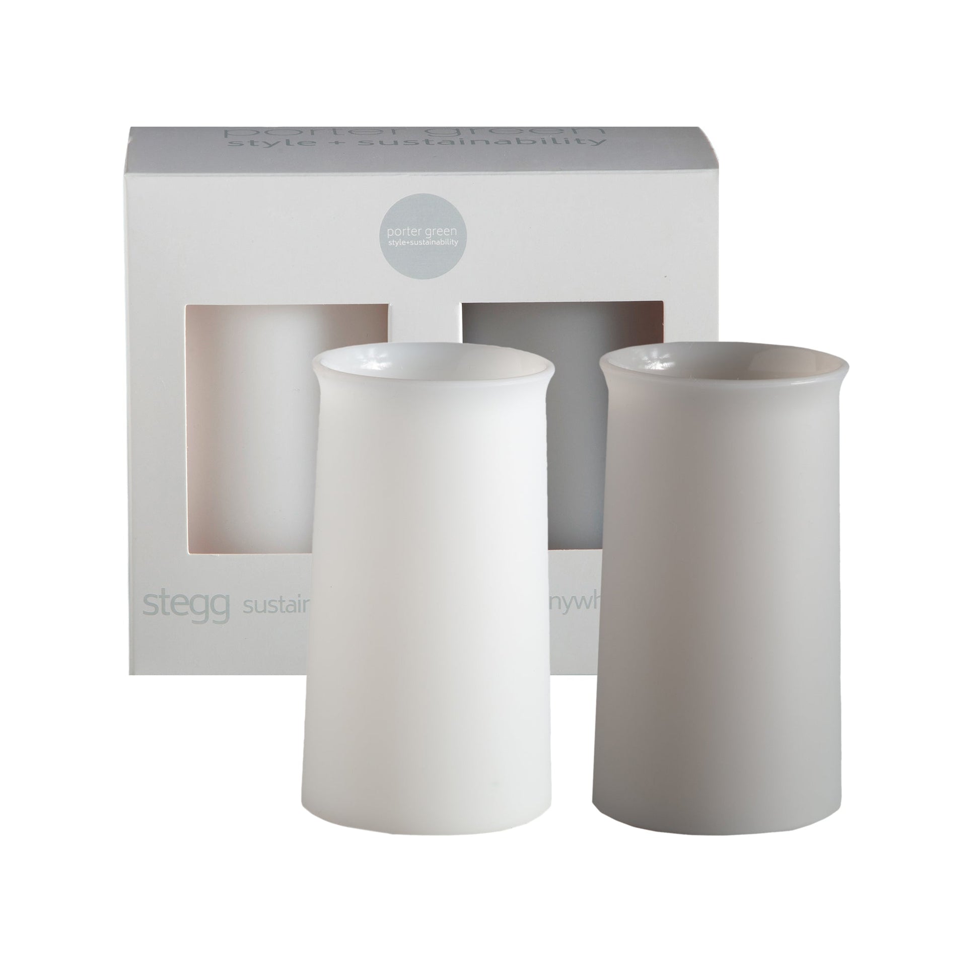 Blanc + Dove | Stegg | Unbreakable Highball Glasses
