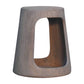 Solid Wood Acid Wash Side Table