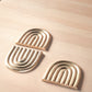 Rainbow Trivet - Solid Brass