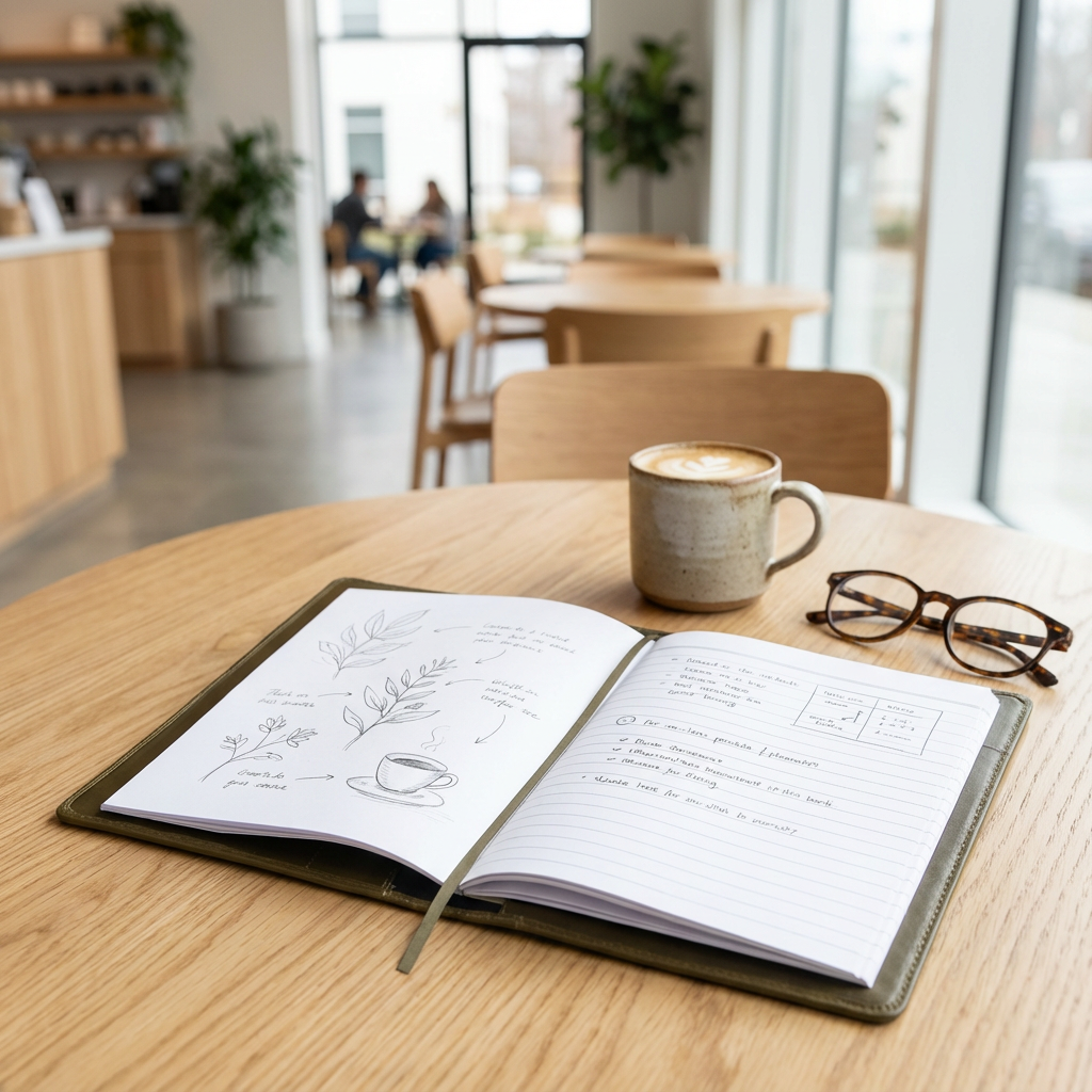 Theodore B5 Journal Cover & Padfolio