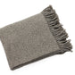 Kulsi Collection - Pima Cotton & Undyed Baby Alpaca Graphite Throw
