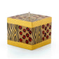 Animal Print Painted Candles