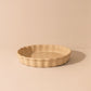 Rounded Stoneware Pie Dish