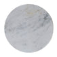Artisan Furniture Solid Wood Marble Top Bulla Side Table