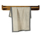 TEA BREAK – Set of 2 Hand Block Printed Kitchen Towels – Kora Cotton – Fair Trade – Artisan Made