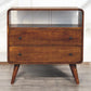 Solid Wood Curved Nordic Charm Console