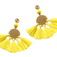 Sol Tassel Earring - Yellow