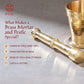Brass Mortar and Pestle