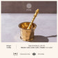 Chai Starter Kit (Brass Saucepan with Insulated handle + Brass Mortar and Pestle)