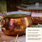 Copper Deep Bottom Cooking Pot - Stew Pot/Dutch Oven (Copper Madurai Handi)
