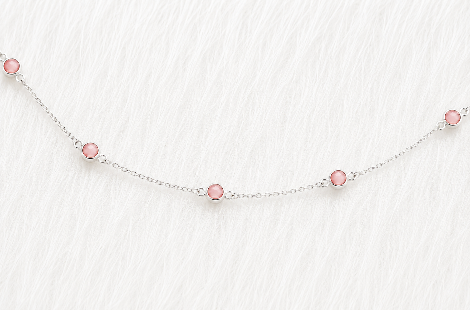 October Birthstone Bracelet — Opal