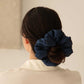 Midnight Blue - Padded Scrunchie