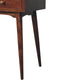Solid Wood California Walnut Hallway 2-Drawer Console Table