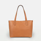Elba medium size structured tote in vegetable-tanned leather