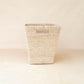 Natural Tapered Square Basket