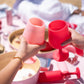 cherry + blush | swepp | silicone unbreakable wine glasses