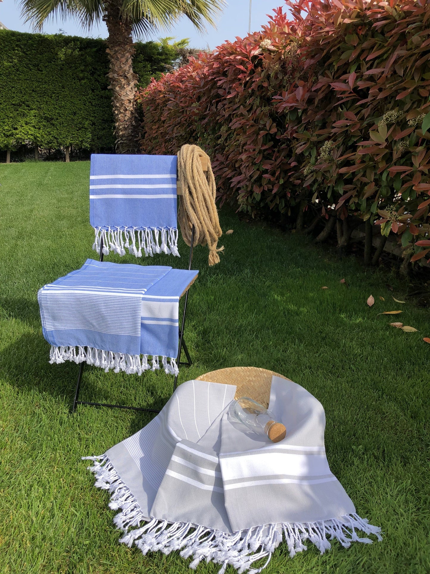 Essential Turkish Hand / Kitchen Towel Set of 3