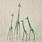 Tuareg Brass Giraffes Figurines