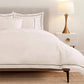 Classic Percale Embroidered Duvet Cover