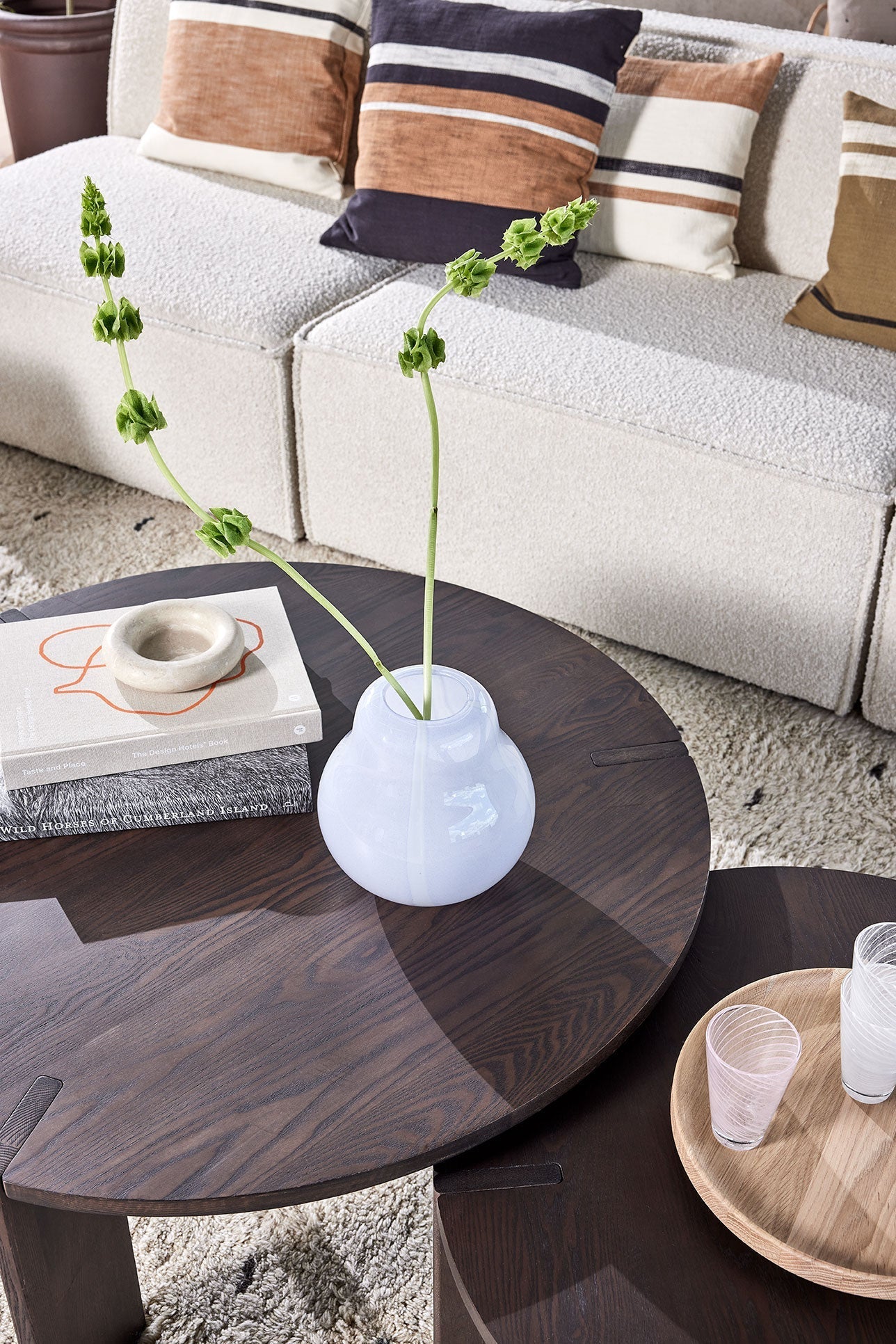 OY Large Coffee Table in Dark