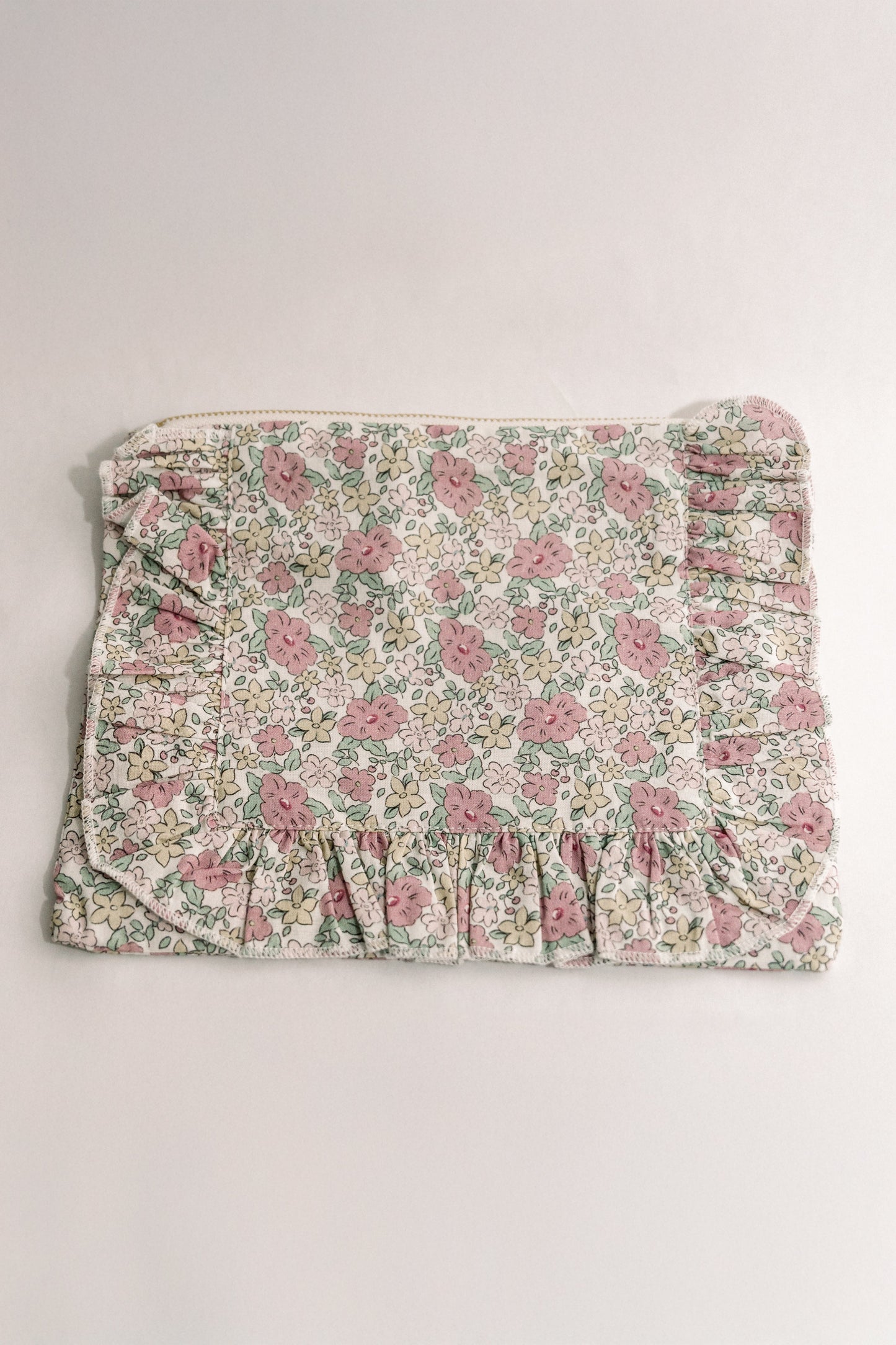 Vintage-Inspired Floral Pouch- Liberty “Betsy Ann”