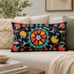 Indigo Artisan Aari Pillow | Cotton Fabric | 24x14"