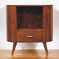 Solid Wood T-Bar Cortez Cabinet