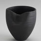 Minimal Black Aluminum Vase | Modern Matte Décor