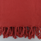 Poppy Stone-Washed Towel/Throw Blanket