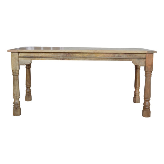 Solid Wood Granary Extension Dining Table